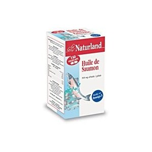 NATURLAND - HUILE DE SAUMON - 150 V&Eacute;G&Eacute;CAPS