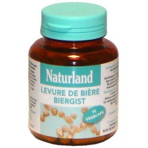NATURLAND - LEVURE DE BI&Egrave;RE - 75 V&Eacute;G&Eacute;CAPS